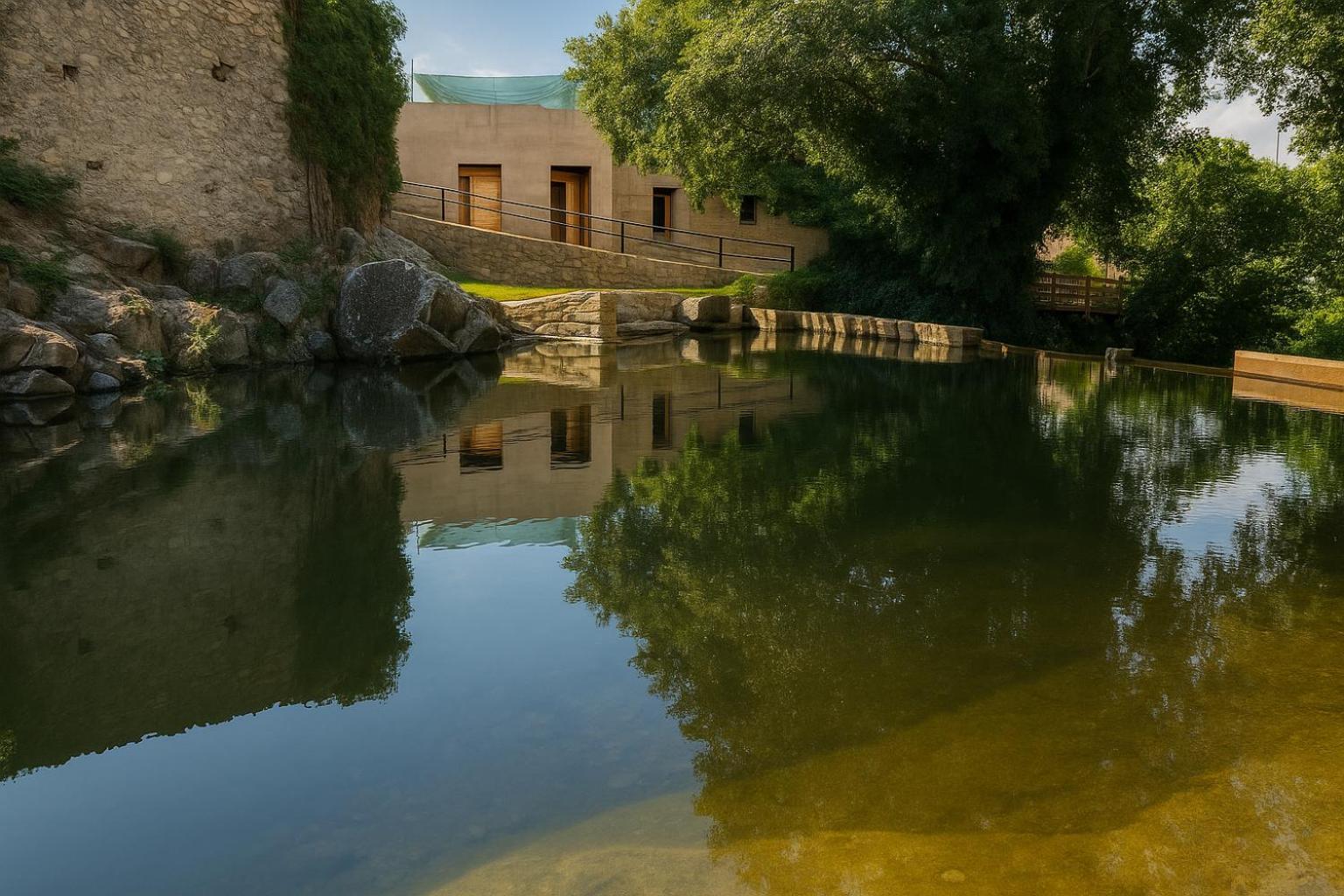 Casa Rural Arbequina-Piscina Natural A 100 Metros Casas del Monte Εξωτερικό φωτογραφία